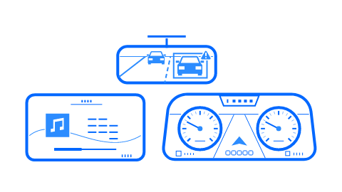 車載UIのイメージ